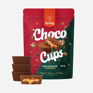 Choco Cups Merry Xmas turtă dulce (12 buc)