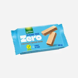 Chocolate wafer Napolitane umplute cu cremă de ciocolată, fără zahăr, cu îndulcitori