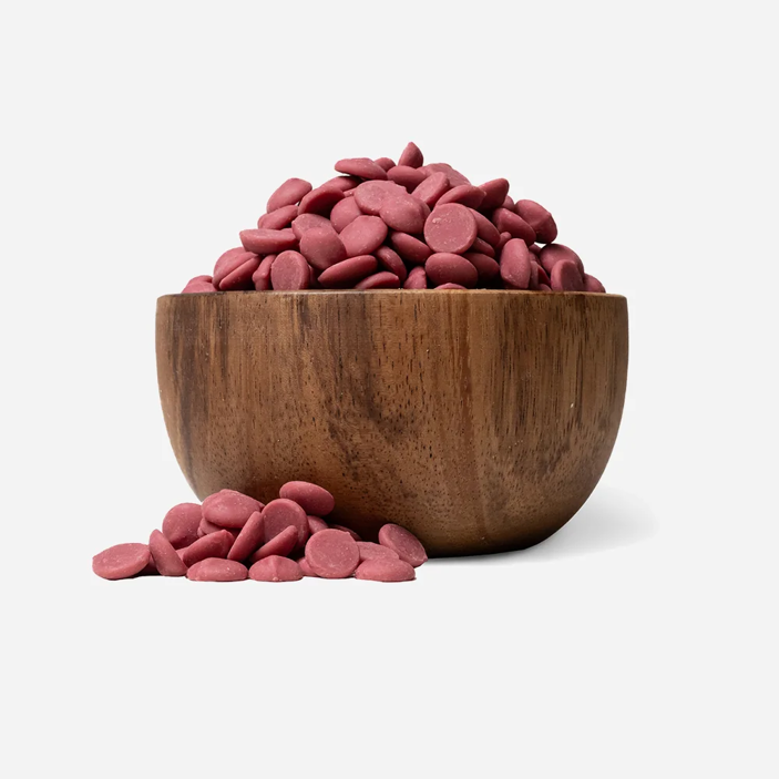 Ciocolată belgiană din boabe de Ruby roz