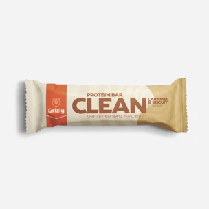 CLEAN Baton proteic cu aromă de biscuiți și caramel