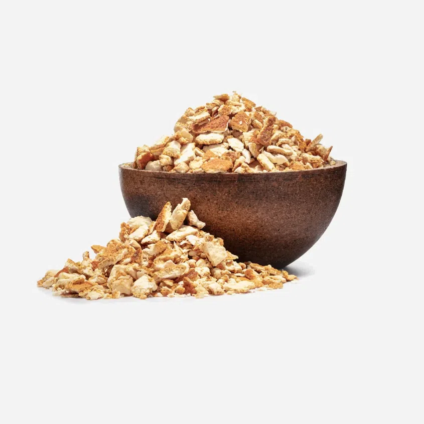 Coaja de portocală uscată, cubulețe de