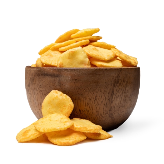Crackers din porumb cu aromă de brânză