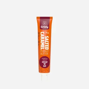 Cremă de arahide cu caramel sărat în tub