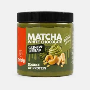 Cremă de caju Matcha & White Chocolate