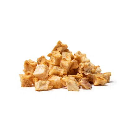 Cuburi de mere uscate