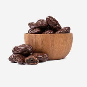 Curmale în ciocolată neagră