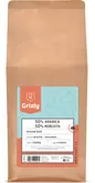 GRIZLY Cafea boabe prăjită 50/50 Aroma Gold 1000 g
