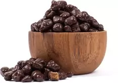 GRIZLY Cuburi de caise în ciocolată neagră 500 g