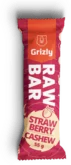GRIZLY Raw Bar Căpșuni 55 g