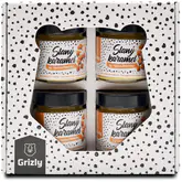 GRIZLY Set cadou Caramel sărat by @mamadomisha 4×250 g