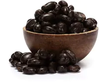 GRIZLY Boabe de cafea în înveliș de ciocolată neagră 250 g