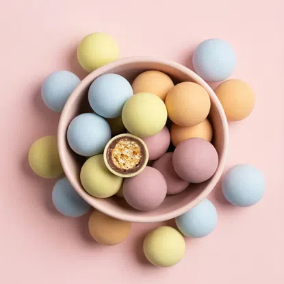 Drajeuri colorate de Paște