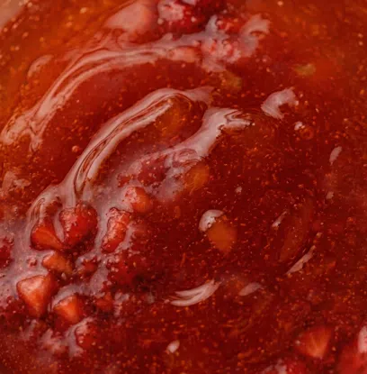 Dulceață de căpșuni cu bucăți extra de fructe