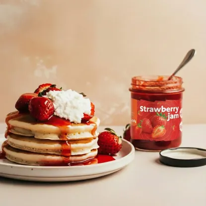 Dulceață de căpșuni cu bucăți extra de fructe