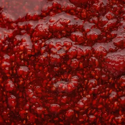 Dulceață de zmeură cu bucăți extra de fructe