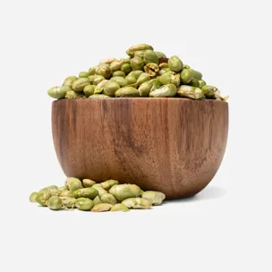 Edamame prăjite și sărate