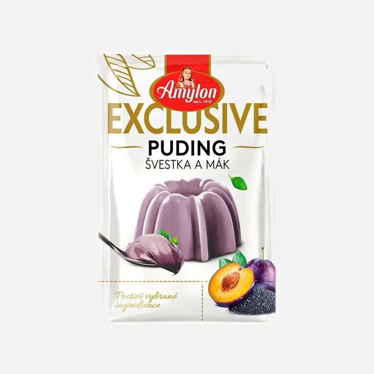 Exclusive puding švestka a mák