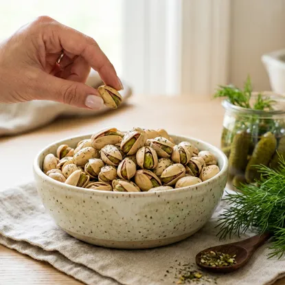 Fistic dill and pickles