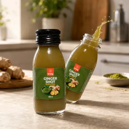 Ginger shot Matcha