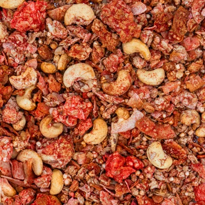 Granola cu căpșuni