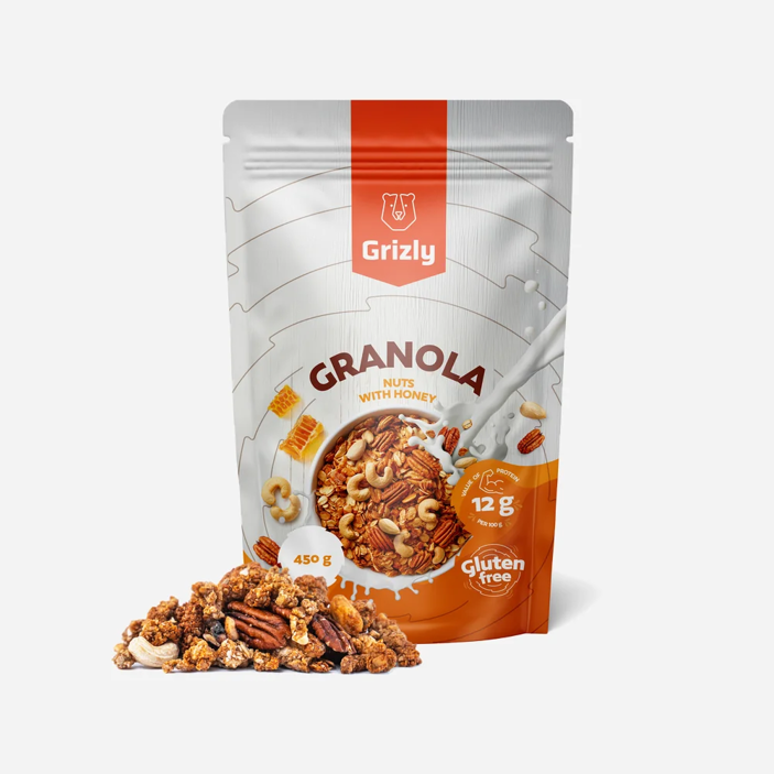 Granola cu nuci și miere