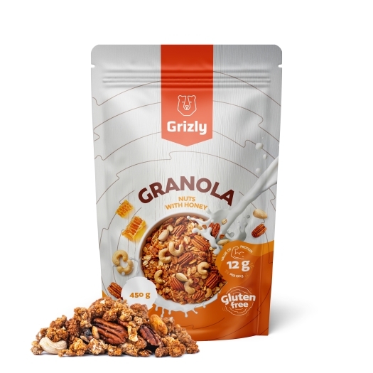 Granola cu nuci și miere
