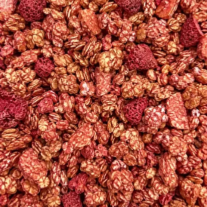 Granola cu zmeură