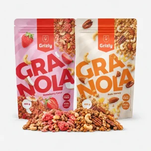 Granola Duo Căpșuni & Nuci