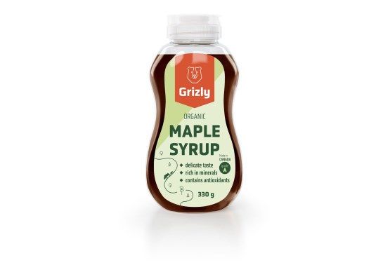 GRIZLY Sirop de arțar BIO