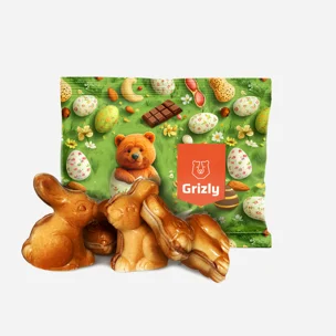 Iepurași de ciocolată cu umplutură