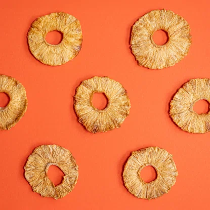 Inele de ananas 100% naturale