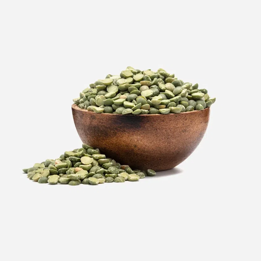 Mazăre verde, decojită - jumătăți