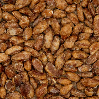 Migdale în caramel sărat