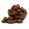 Migdale în înveliș de  ciocolată neagră cu cacao,