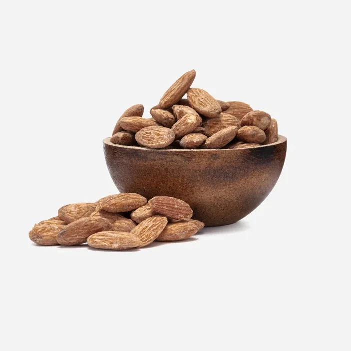 Migdale naturale prăjite cu conținut redus de sare