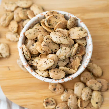 Migdale prăjite cu ierburi