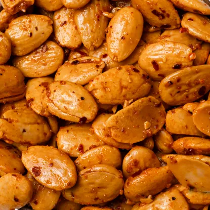 Migdale prăjite cu paprika