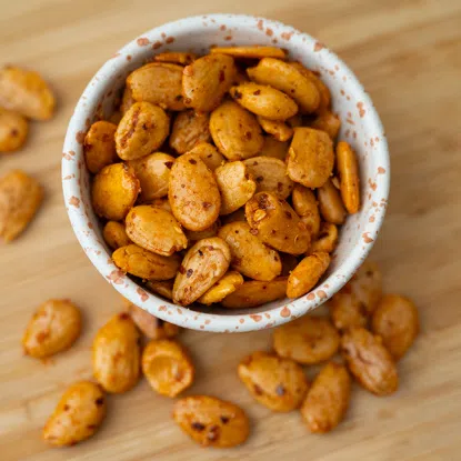 Migdale prăjite cu paprika