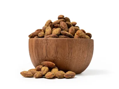 Migdale prăjite sărate cu aromă de muștar