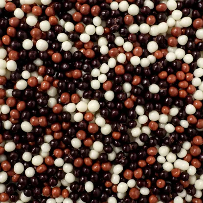 Mini biluțe crocante de ciocolată