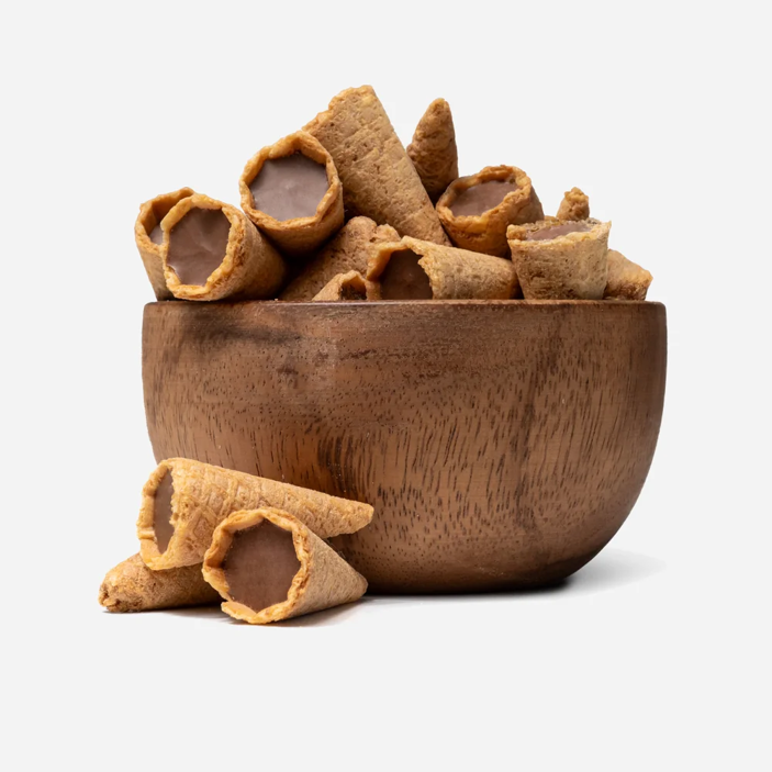 Mini cornete cu alune de pădure