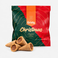 Mini cornete speculoos în ambalaj de Crăciun