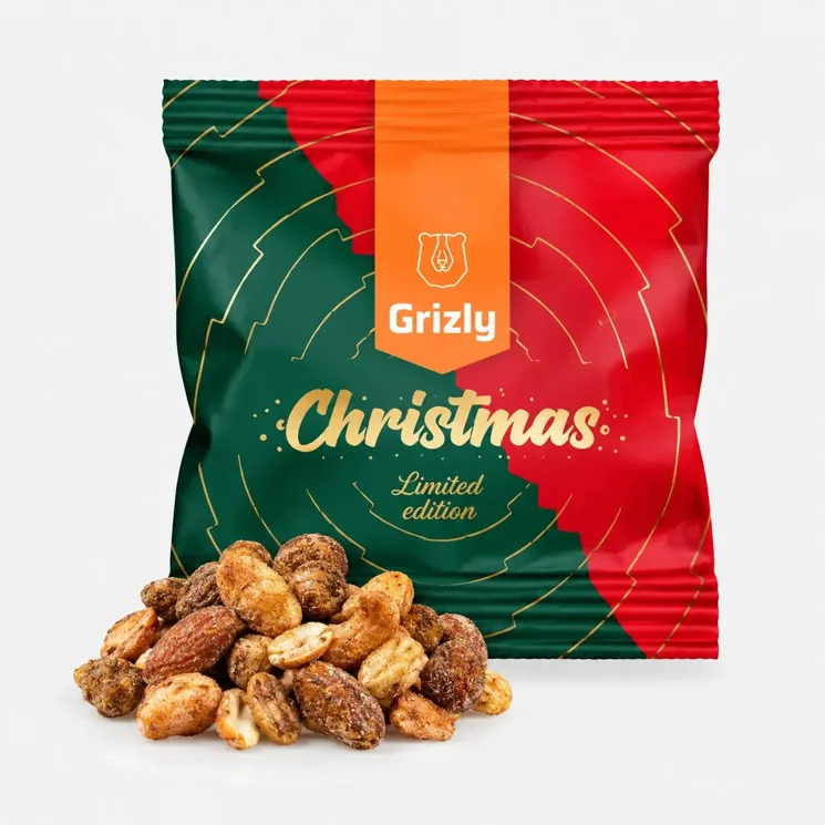 Mix de Crăciun cu nuci în caramel