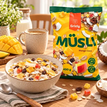 Musli cu mango și cocos