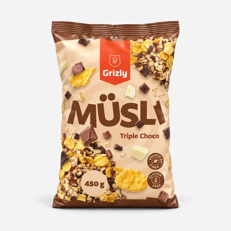 Müsli triple ciocolată