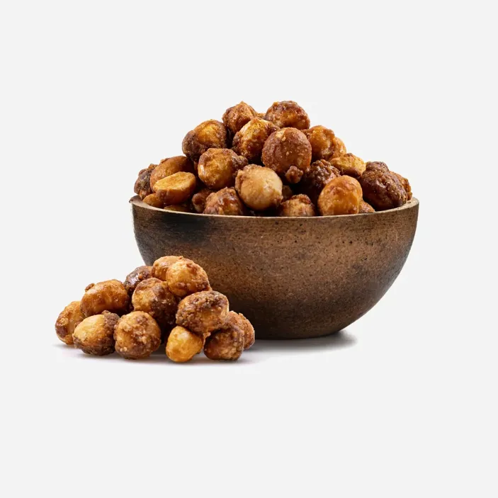 Nuci de macadamia în caramel sărat cu miere