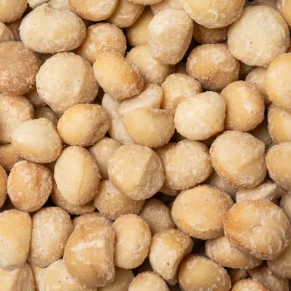 Nuci macadamia prăjite sărate