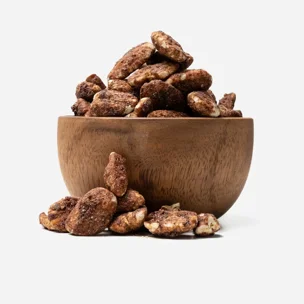 Nuci pecan cu scorțișoară și sare de mare