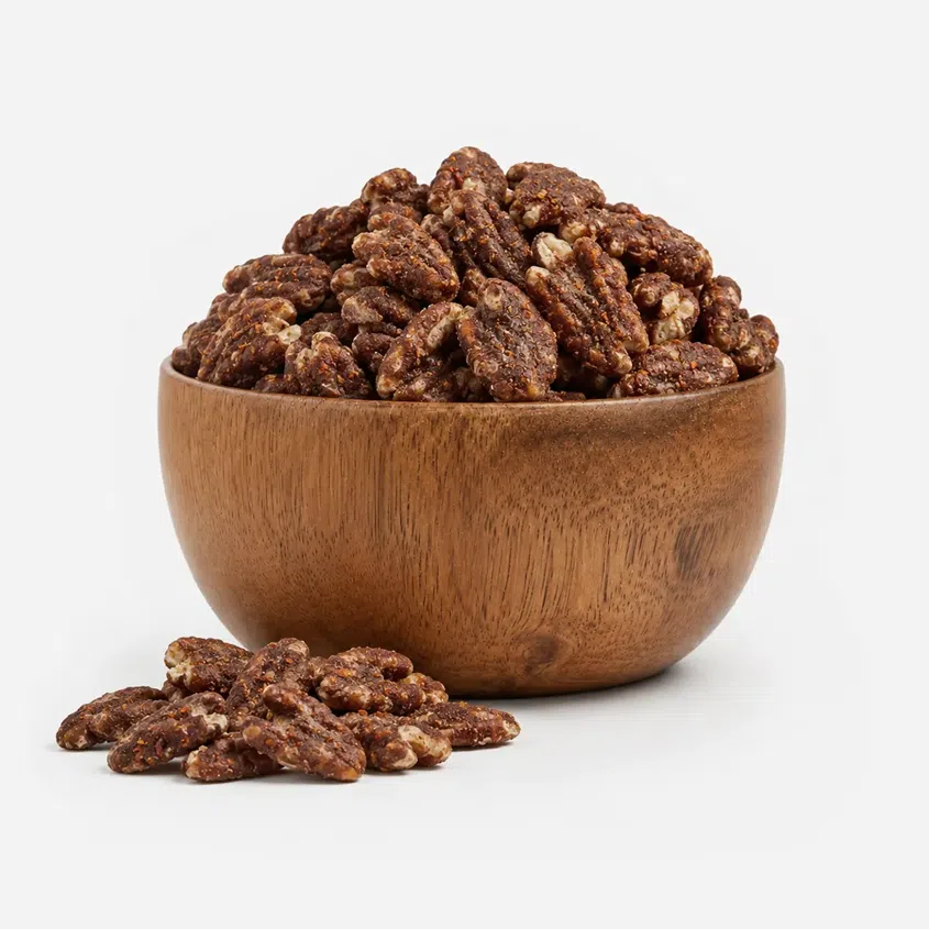 Nuci pecan prăjite chilli și sirop de arțar
