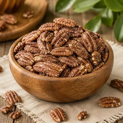 Nuci pecan prăjite cu oțet